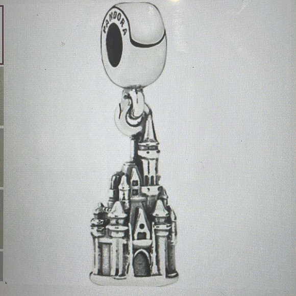 Disney Pandora Cinderella Castle Charm Walt Disney World - Picture 1 of 6